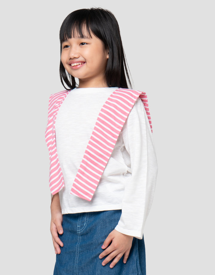 Little M Double Slayer Kaos Anak Perempuan