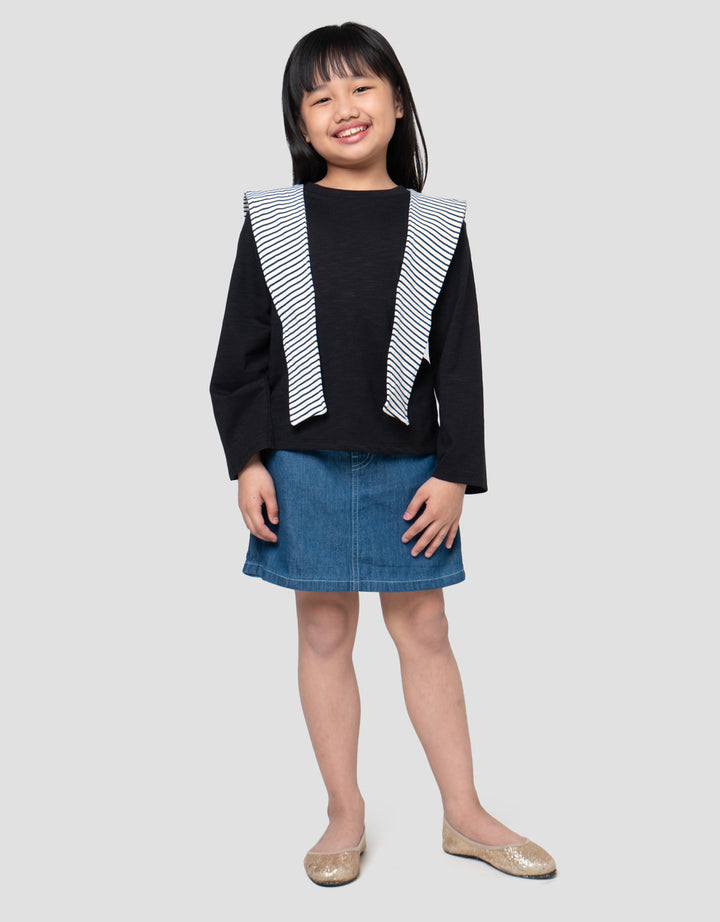 Little M Double Slayer Kaos Anak Perempuan