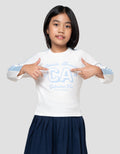 Little M Rib La Kaos Anak Perempuan