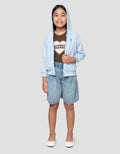 Little M Heart Jaket Anak Perempuan