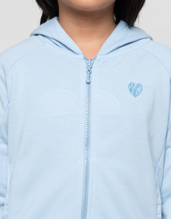 Little M Heart Jaket Anak Perempuan
