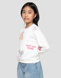 Little M Aop Bear Sport Sweater Anak Perempuan