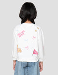 Little M Aop Bear Sport Sweater Anak Perempuan