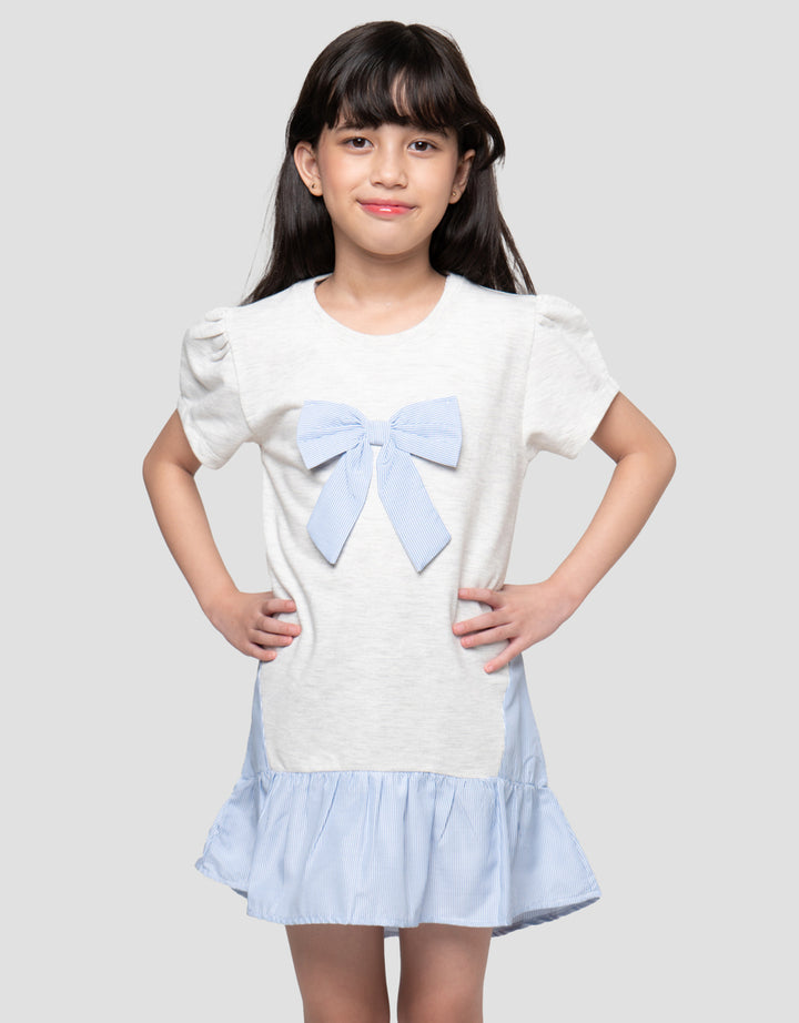 Little M Woven With Pita Dress Anak Perempuan