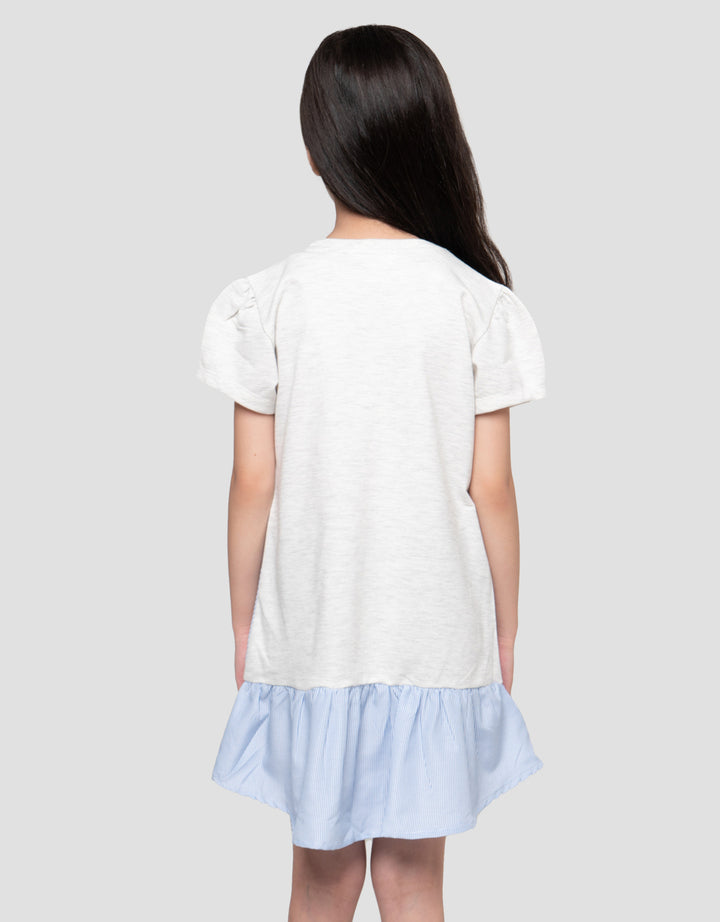 Little M Woven With Pita Dress Anak Perempuan