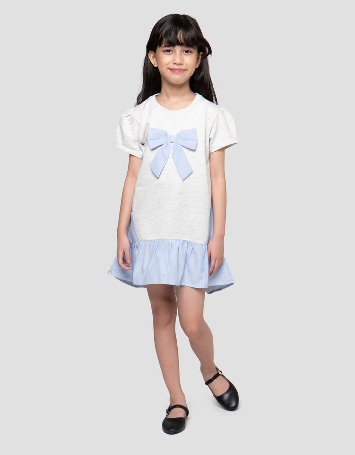 Little M Woven With Pita Dress Anak Perempuan