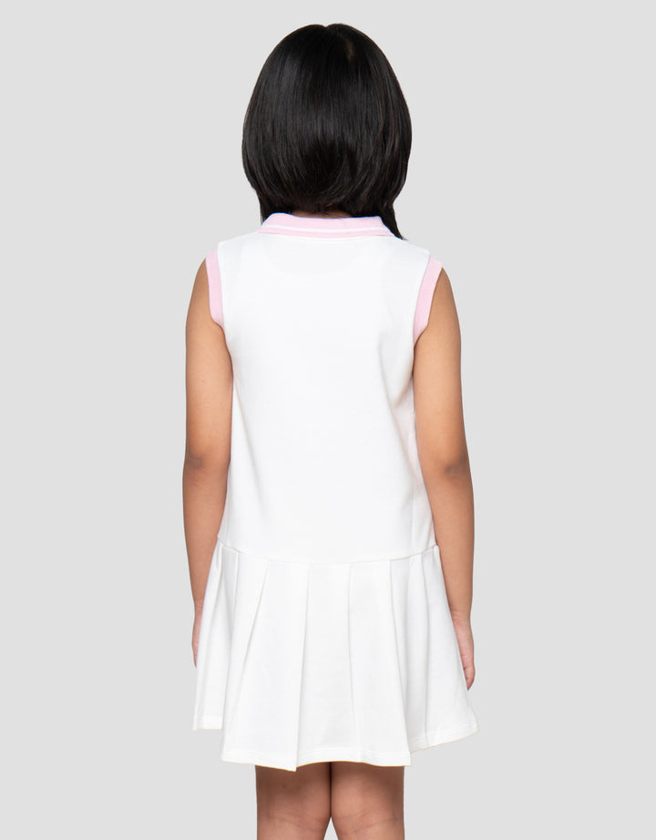 Little M Pleats Dress Polo Anak Perempuan