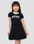 Little M New York Dress Anak Perempuan