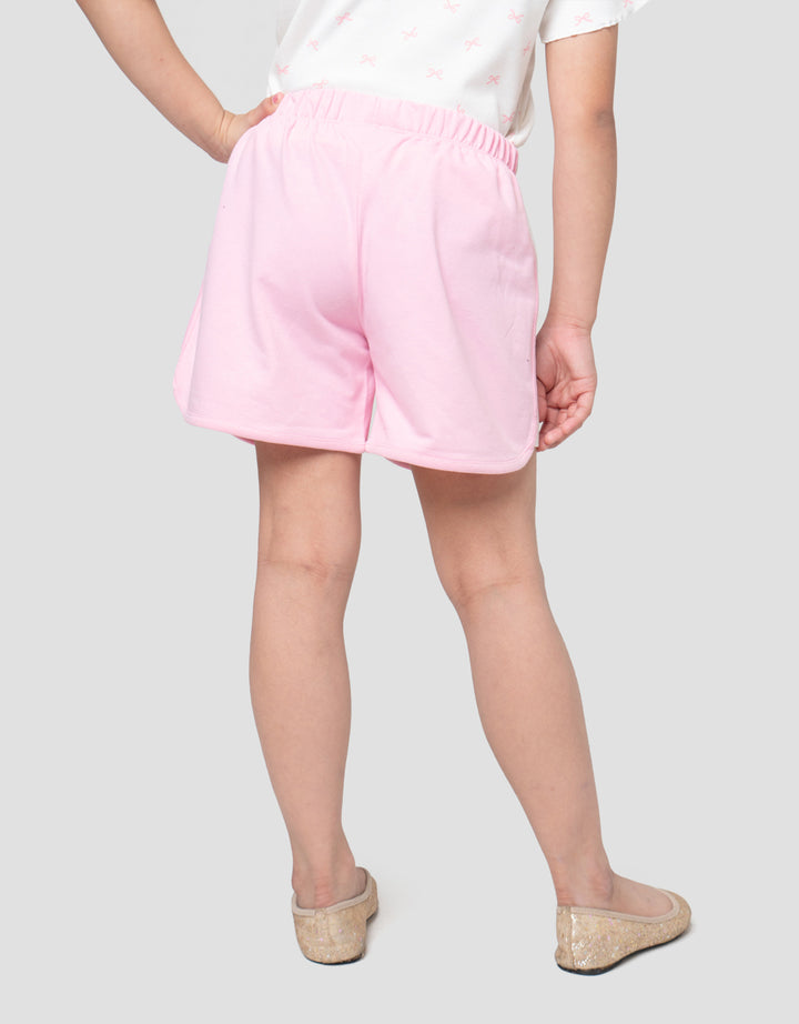 Little M Terry New York Celana Pendek Anak Perempuan