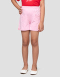 Little M Terry Heart Shape Celana Pendek Anak Perempuan