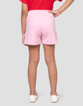 Little M Terry Heart Shape Celana Pendek Anak Perempuan