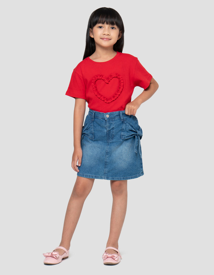 LITTLE M PITA KANTONG ROK ANAK PEREMPUAN
