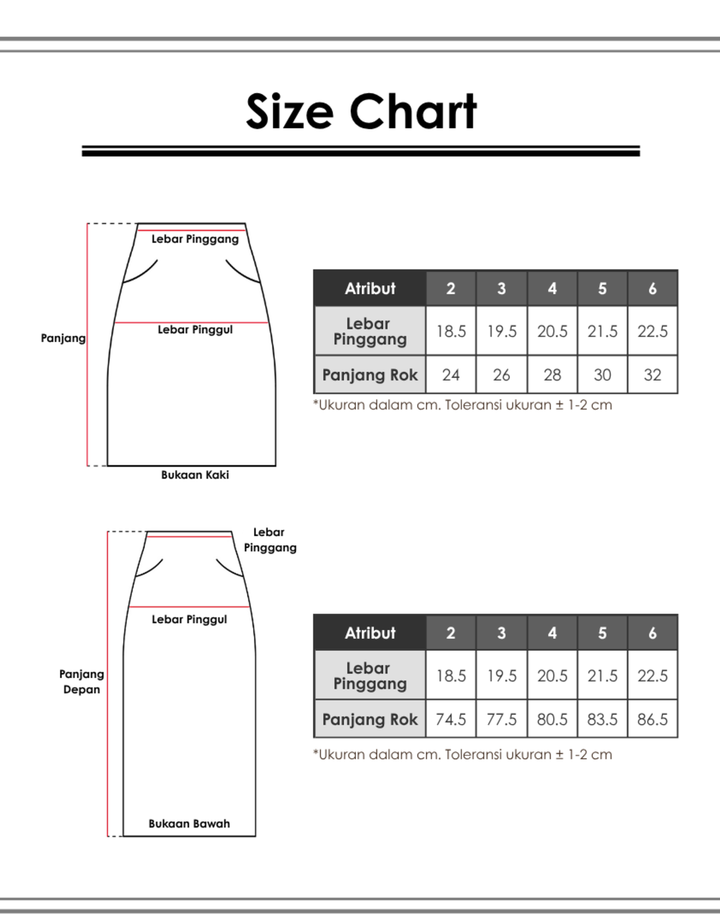 Little M Lipit Knit  Skort Anak Perempuan