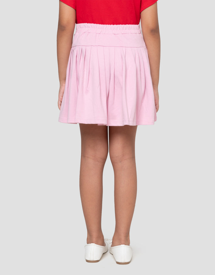 Little M Lipit Knit  Skort Anak Perempuan