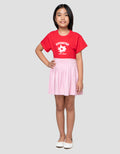 Little M Lipit Knit  Skort Anak Perempuan
