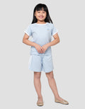 Little M Sporty Stripe 1 Pakaian Setelan Anak Perempuan