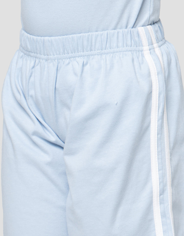 Little M Sporty Stripe 1 Pakaian Setelan Anak Perempuan