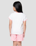 Little M Sporty Stripe 2 Pakaian Setelan Anak Perempuan
