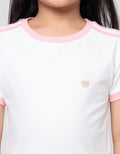 Little M Sporty Stripe 2 Pakaian Setelan Anak Perempuan