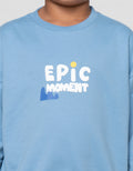 Little M Cut Sewn Epic Moment Sweater Oversize Anak Laki-Laki