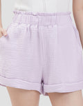Nevada Woven Double Gauze Celana Pendek Wanita