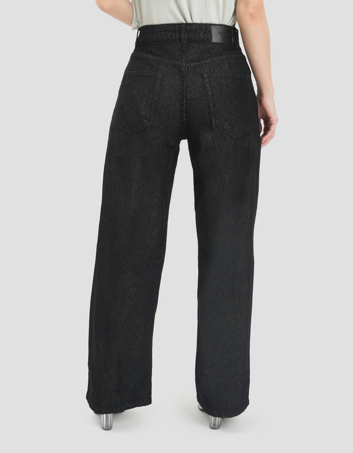 Nevada Wide Leg Celana Denim Wanita