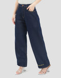 Nevada Wide Leg Celana Denim Wanita