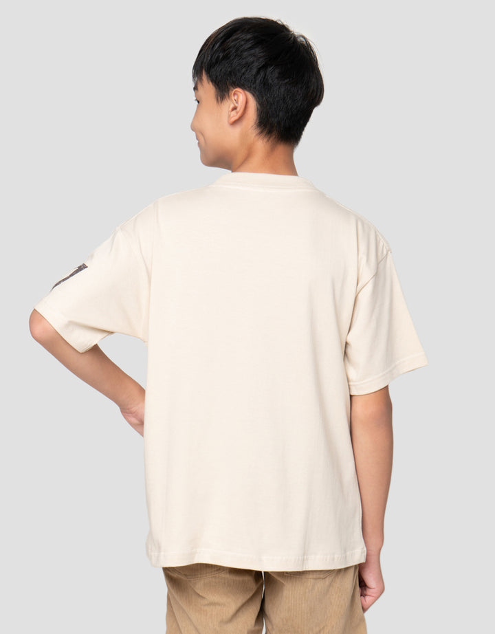 Nevada Print Always Kaos Oversize Anak Laki-Laki