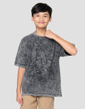 Nevada Washing Patch La Kaos Oversize Anak Laki-Laki