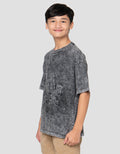 Nevada Washing Patch La Kaos Oversize Anak Laki-Laki