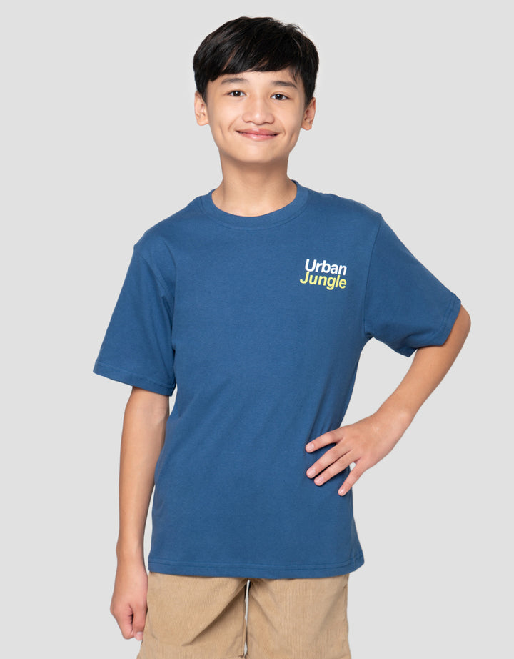 Nevada Both Sides Print Fnb Wording Kaos Anak Laki-Laki