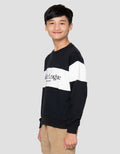 Nevada Print Words Sweater Anak Laki-Laki
