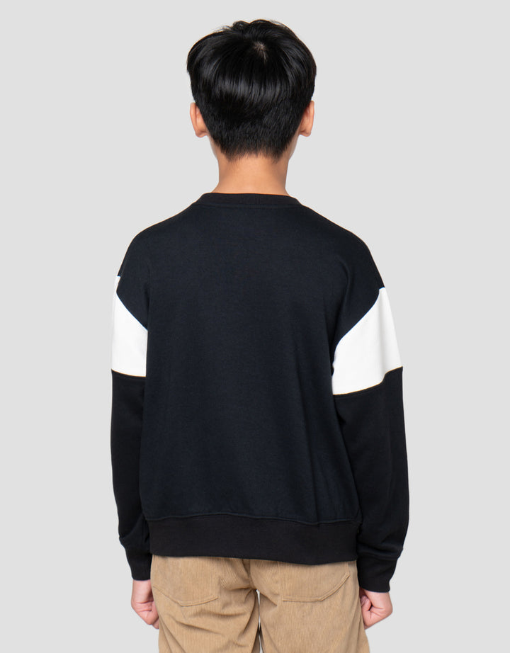 Nevada Print Words Sweater Anak Laki-Laki