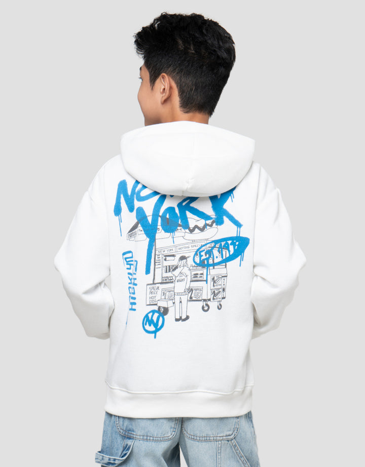 NEVADA BOTH SIDES PRINT FNB NEW YORK SWEATER HOODIE ANAK LAKI-LAKI