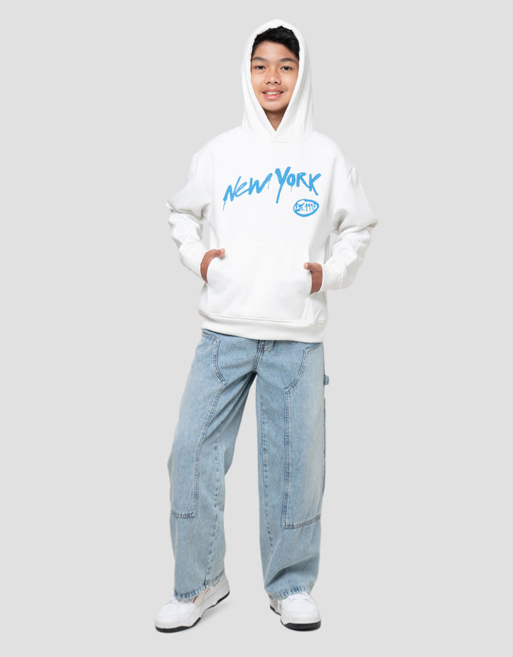 NEVADA BOTH SIDES PRINT FNB NEW YORK SWEATER HOODIE ANAK LAKI-LAKI