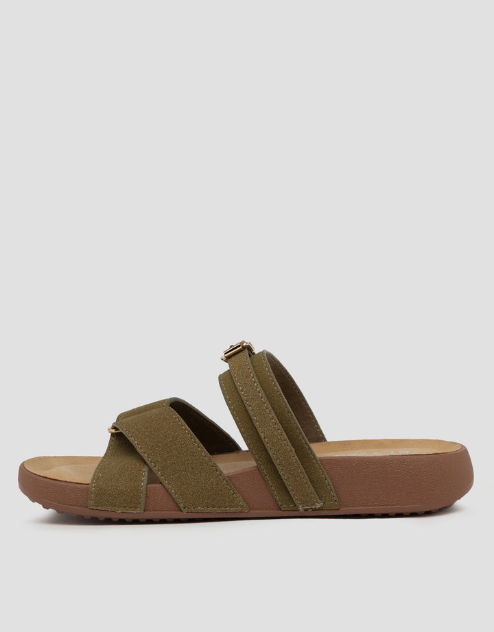ST. YVES SANDAL SLIP ON PALMA03 WANITA