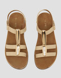 ST. YVES SANDAL SLINGBACK YQGOLD02 WANITA