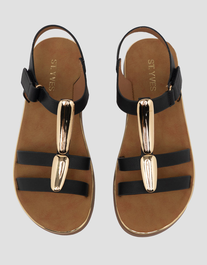ST. YVES SANDAL SLINGBACK YQGOLD02 WANITA