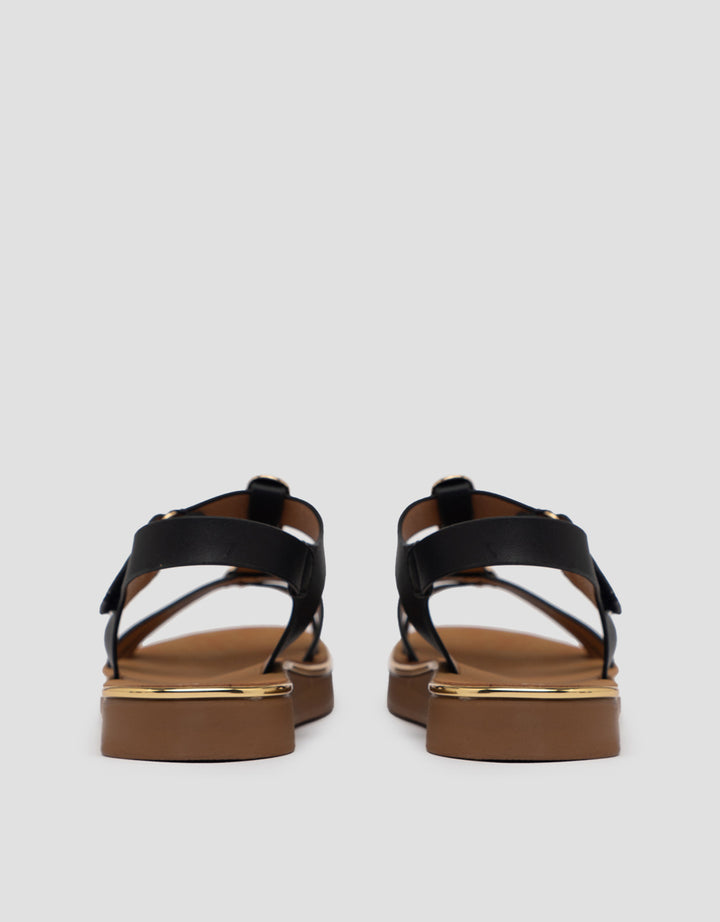 ST. YVES SANDAL SLINGBACK YQGOLD02 WANITA