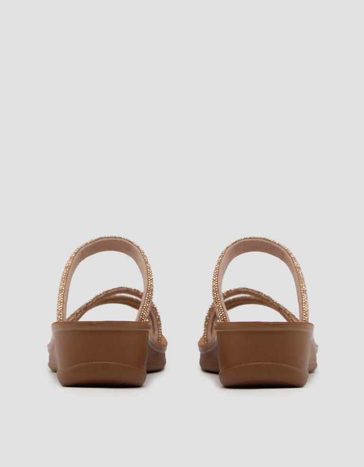 ST. YVES SANDAL SLIP ON WQB04 WANITA