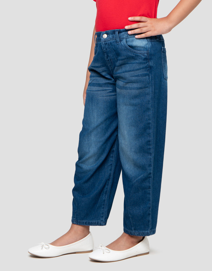Little M Barrel Celana Denim Anak Perempuan
