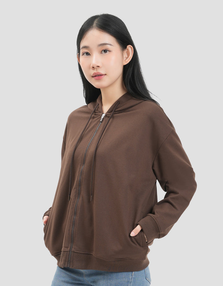 Nevada Basic Baby Terry Jaket Wanita