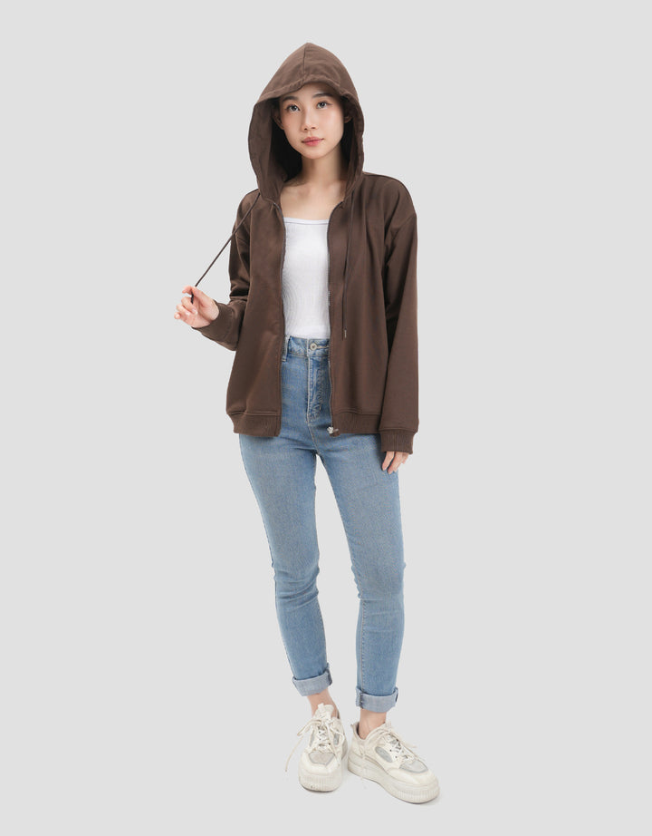 Nevada Basic Baby Terry Jaket Wanita