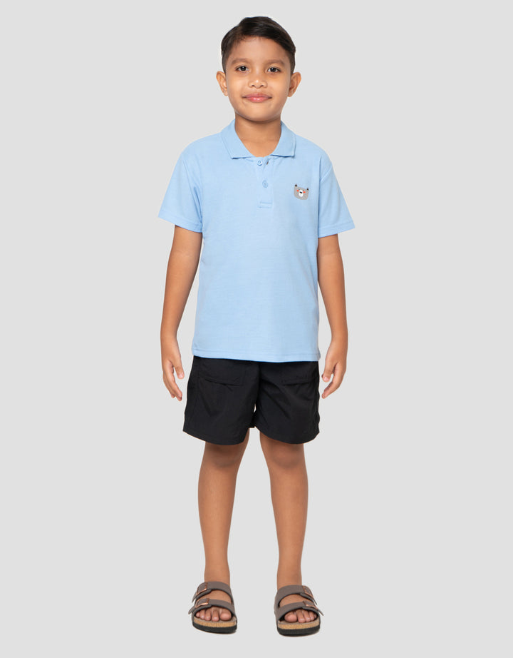 MxM Little M Button Kaos Polo Anak Laki-Laki