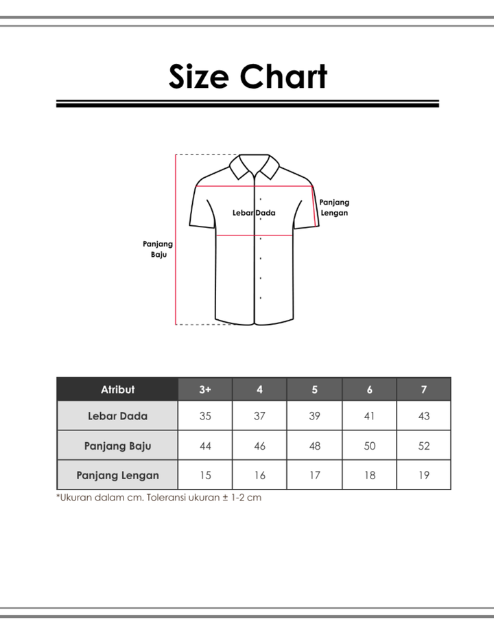 MxM Little M Button Kaos Polo Anak Laki-Laki