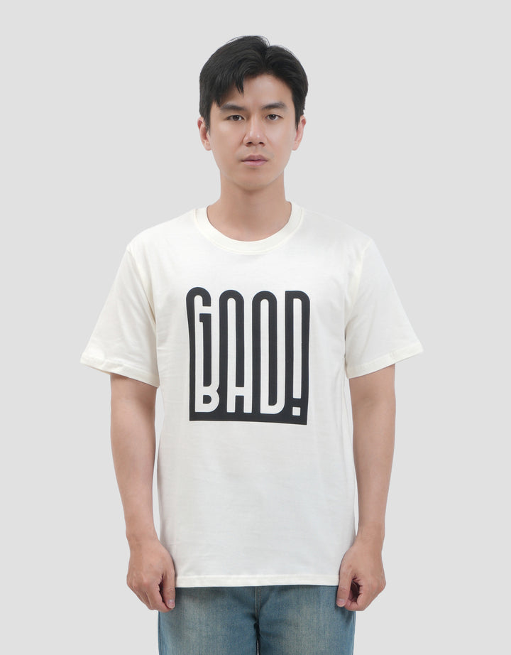 MxM Good Bad Printed Kaos Pria