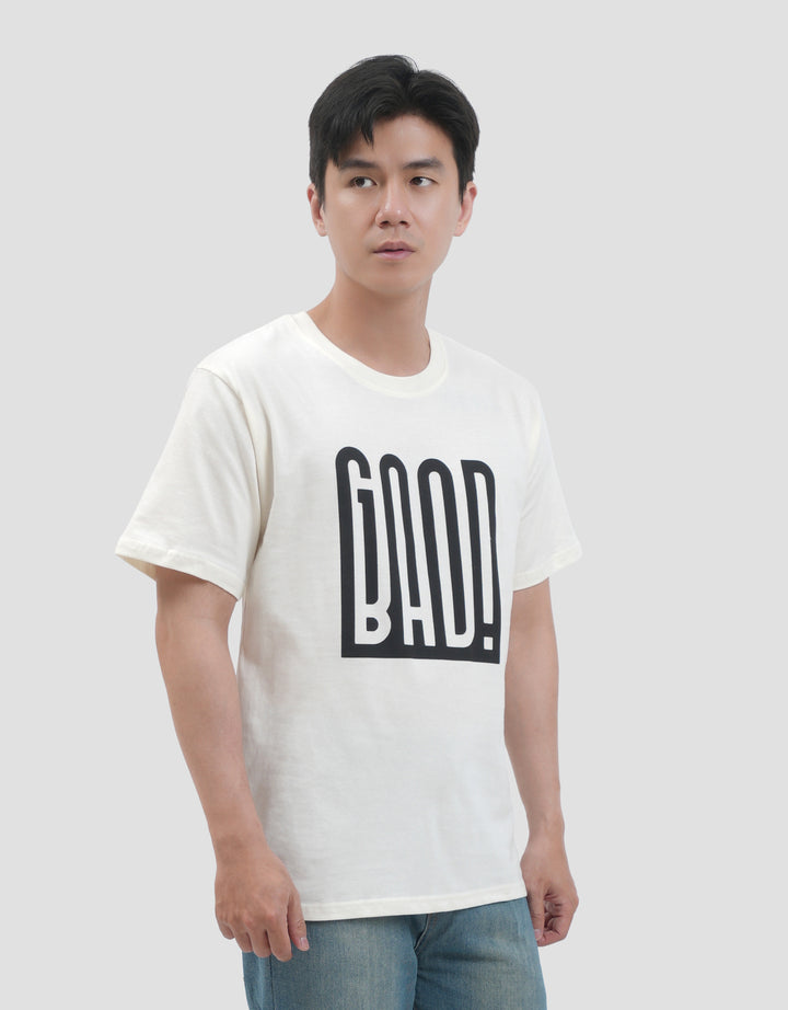 MxM Good Bad Printed Kaos Pria
