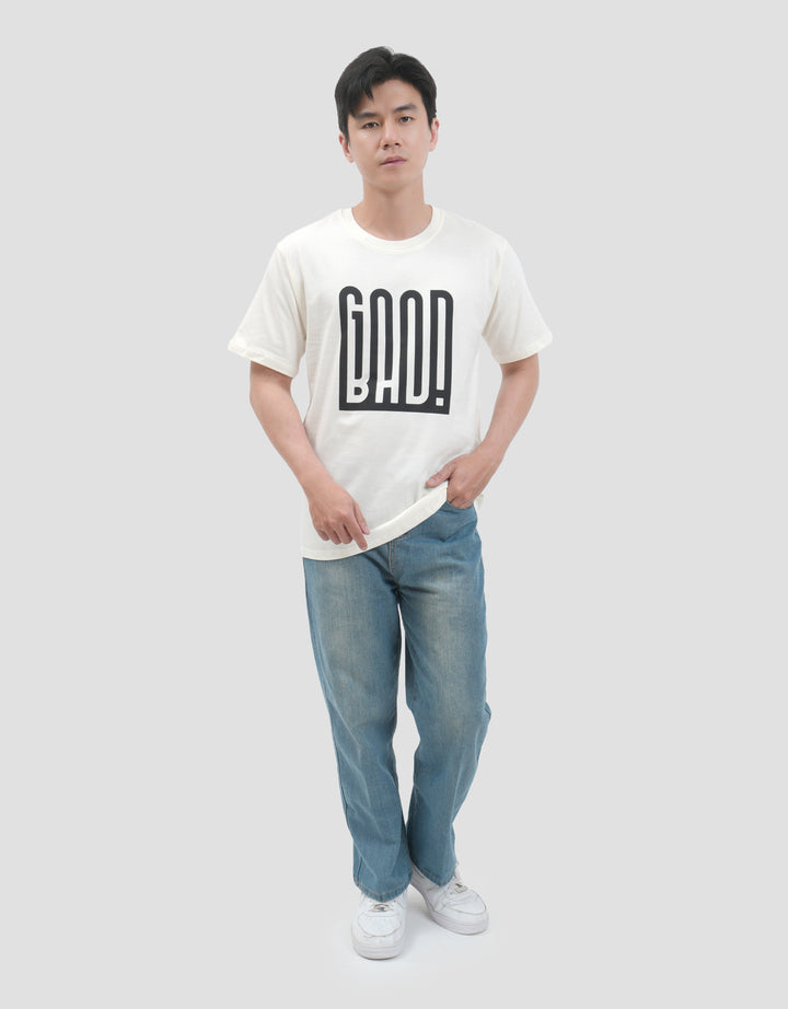 MxM Good Bad Printed Kaos Pria