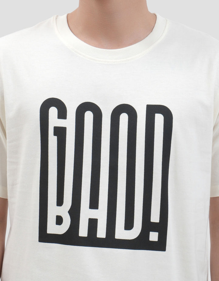 MxM Good Bad Printed Kaos Pria