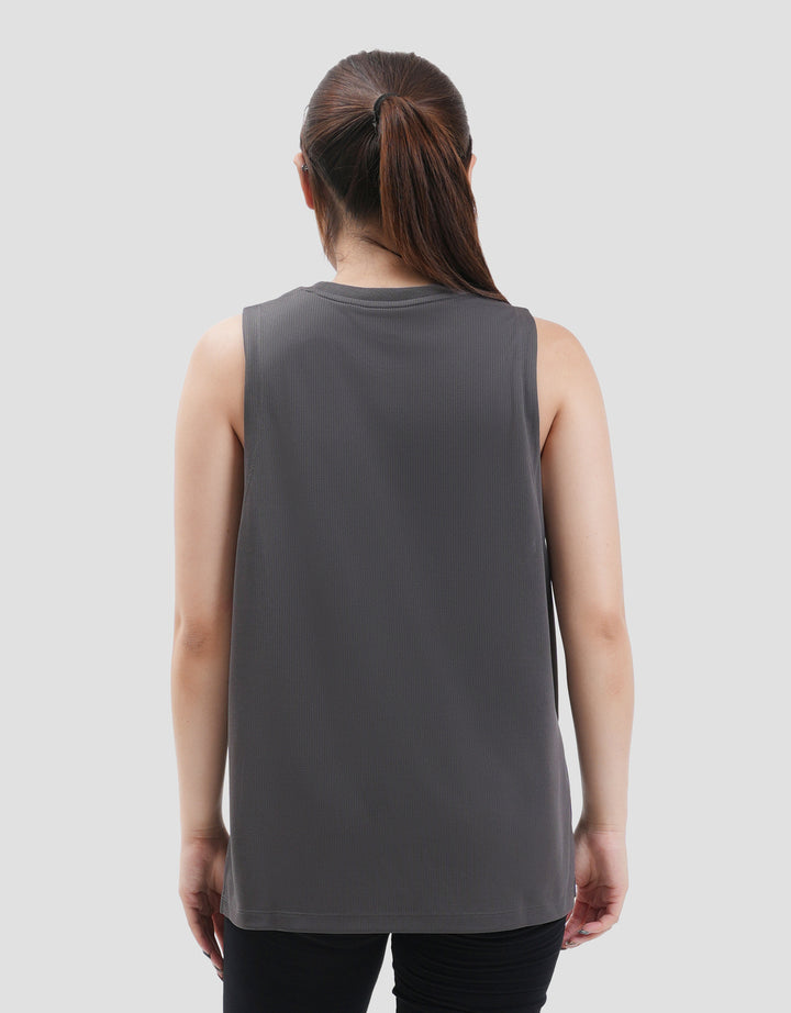 Suko Sports Sleeveless Kerah Bulat Kaos Wanita